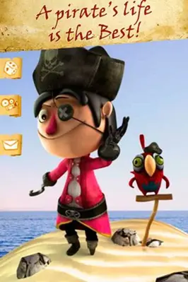 Talking Pirate Free android App screenshot 1